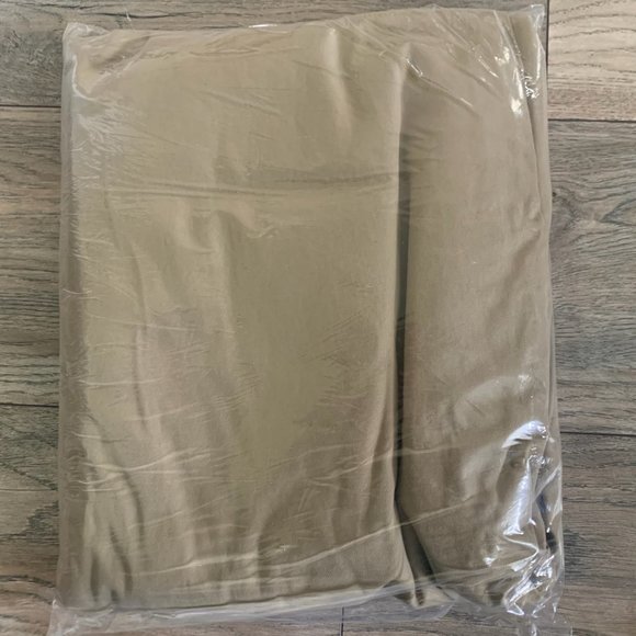 NWT LANDS' END STRAIGHT FLANNEL LINED CHINO PANTS ELMWOOD UNHEMMED 42 - Picture 10 of 10